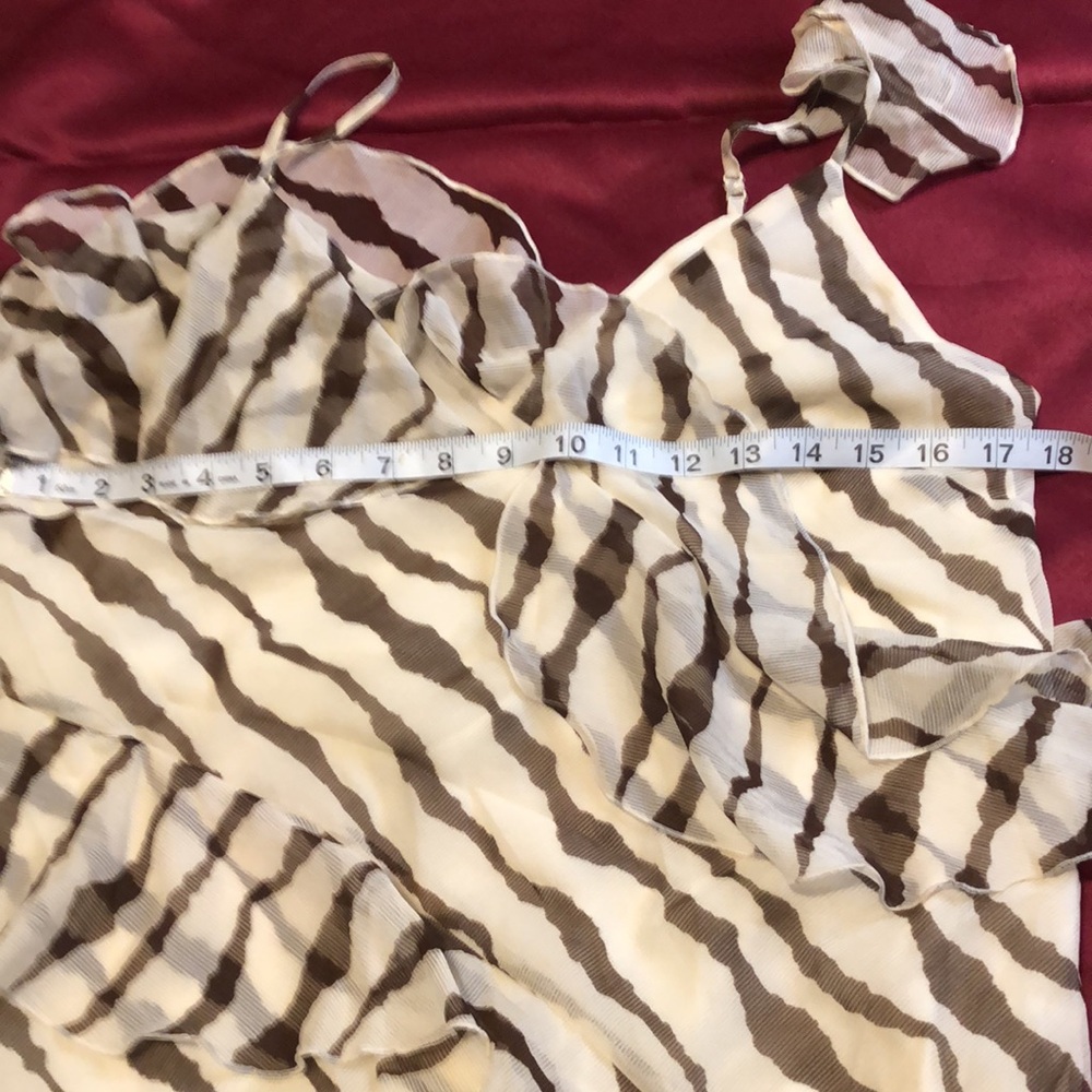 Chic Asymmetrical Zebra Print Dress - Picture 3 of 4